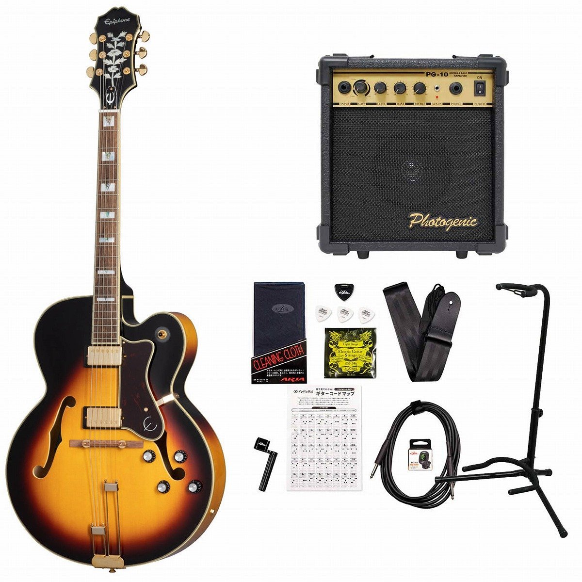 Epiphone Broadway Vintage Sunburst エピフォン ブロードウェイ PG-10