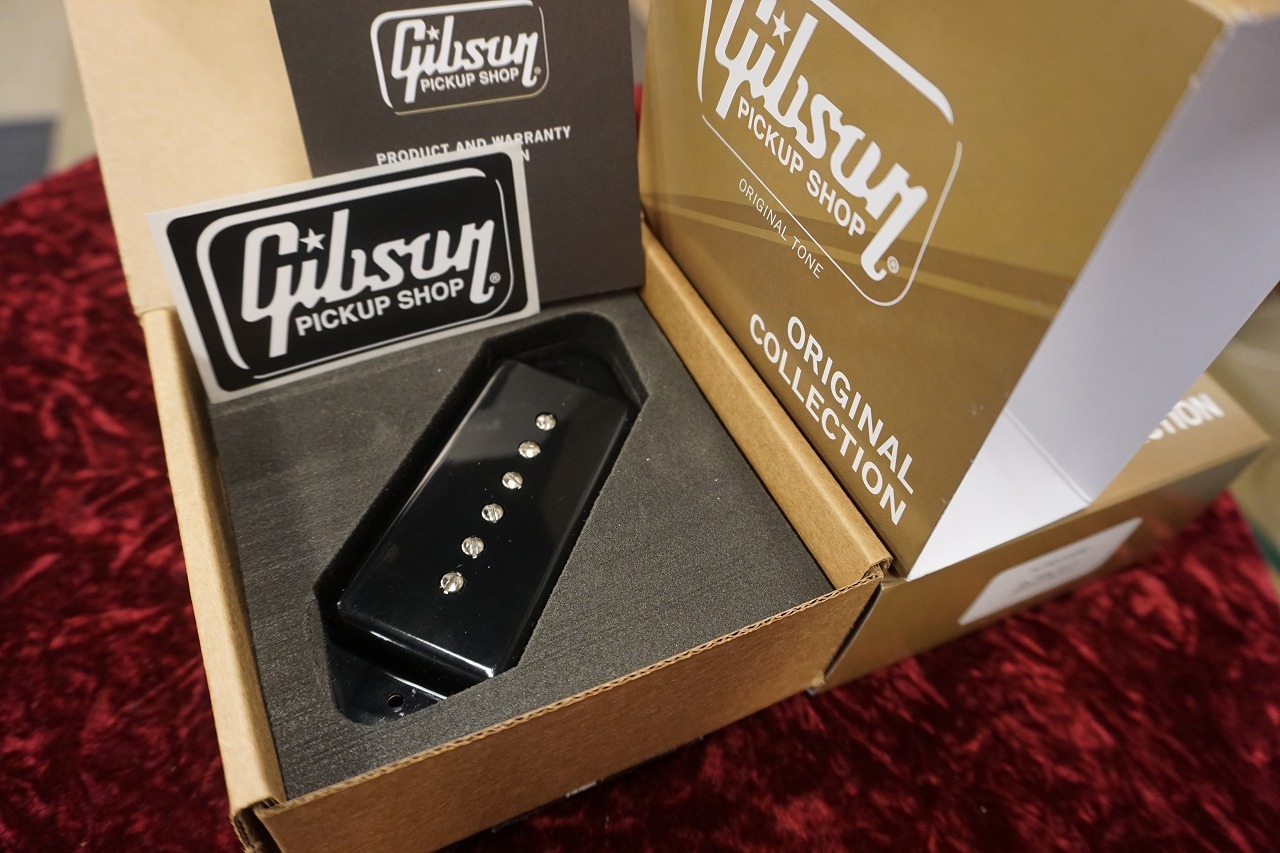 Gibson 【Original Collection】P-90 -Dogear- Black cover, 2