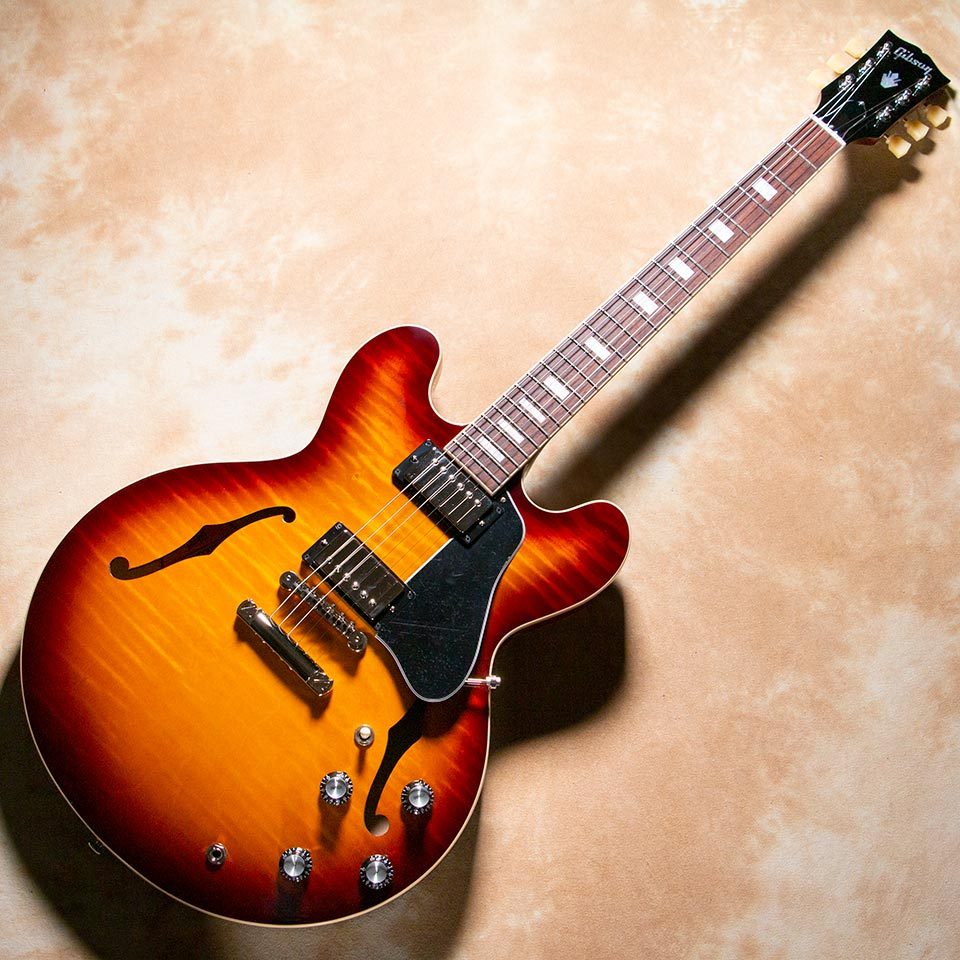 Gibson ES-335 Figured Iced Tea（新品）【楽器検索デジマート】