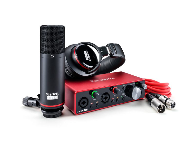 Focusrite Scarlett 2i2 Studio Pack (gen3) ◇【在庫処分!台数限定