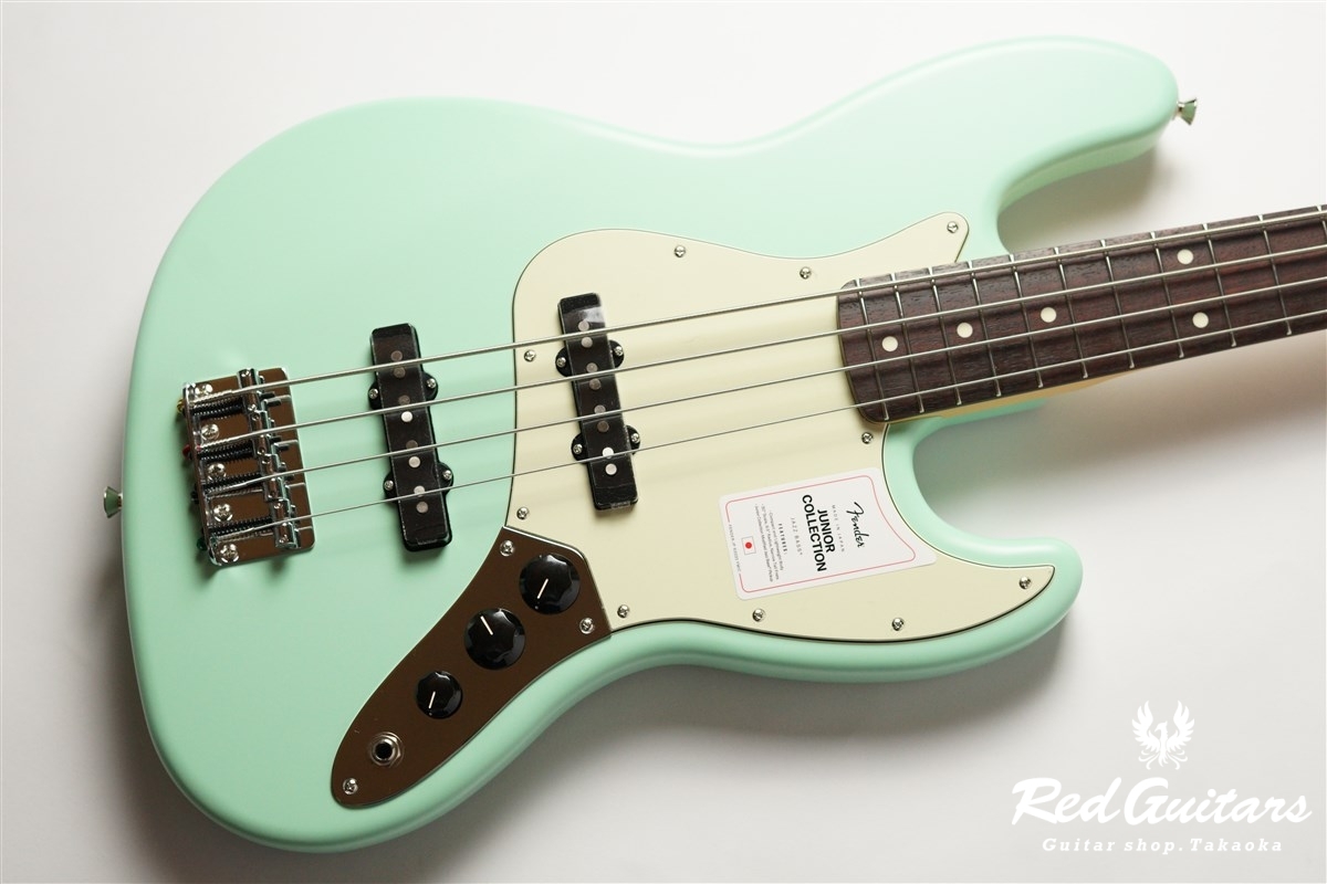 Fender Made in Japan Junior Collection Jazz Bass - Satin Surf