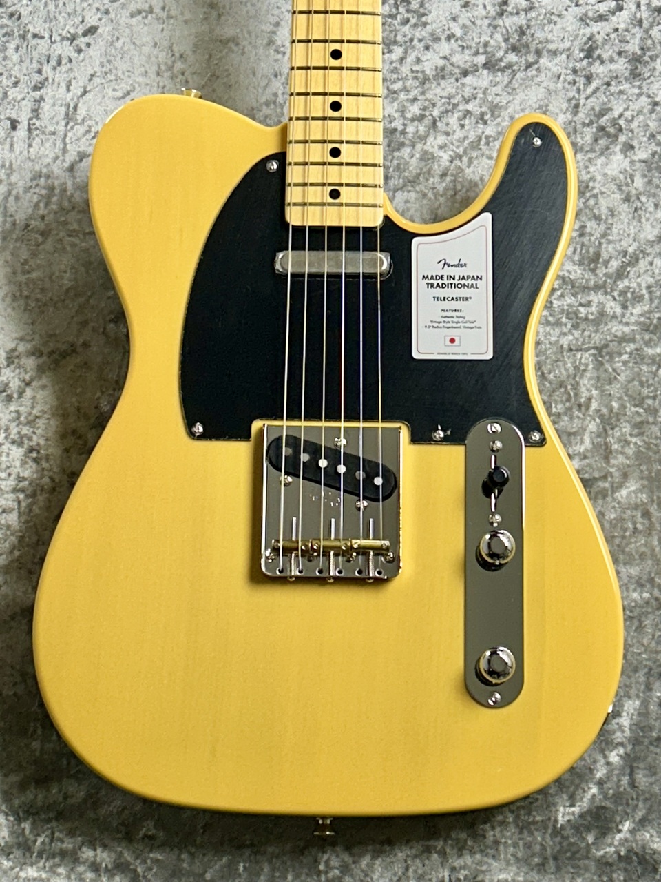 Fender Made In Japan Traditional 50s Telecaster -Butterscotch