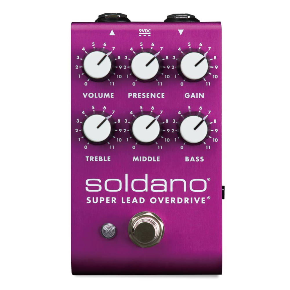 Soldano SLO-PEDAL Purple Anodized オーバードライブ ギター