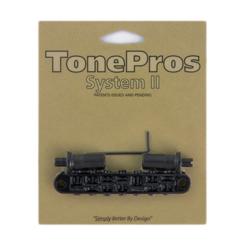 TONE PROS TP7-B 7 String Metric Tuneomatic Large Posts ブラック