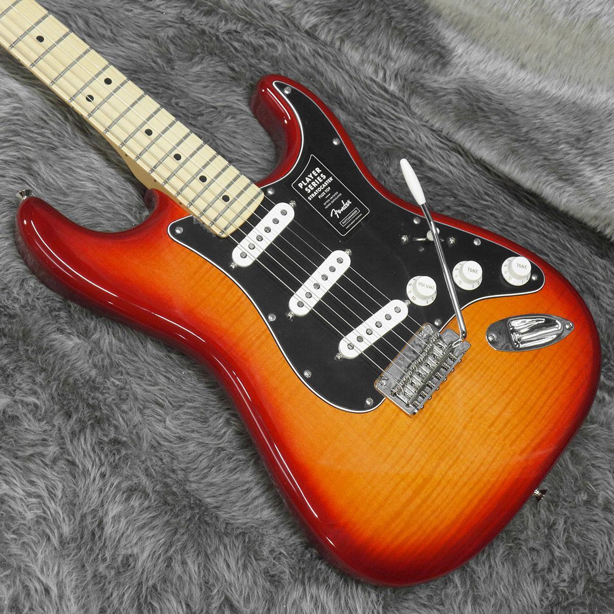 Fender Player Stratocaster Plus Top MN Aged Cherry Burst【週替わりセール!!】（新品特価 /送料無料）【楽器検索デジマート】