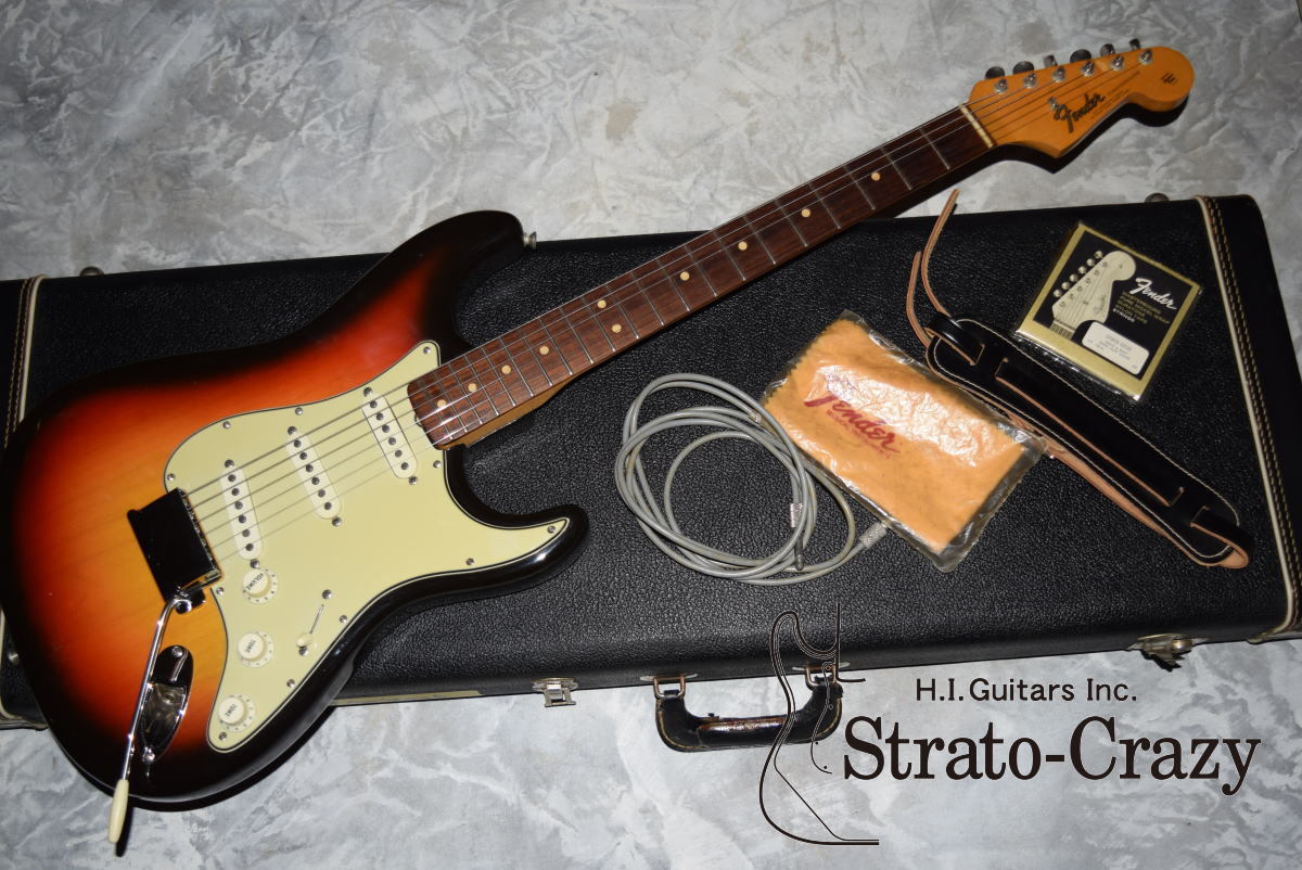 Fender Early '65 Fender Stratocaster Sunburst/Rose neck 