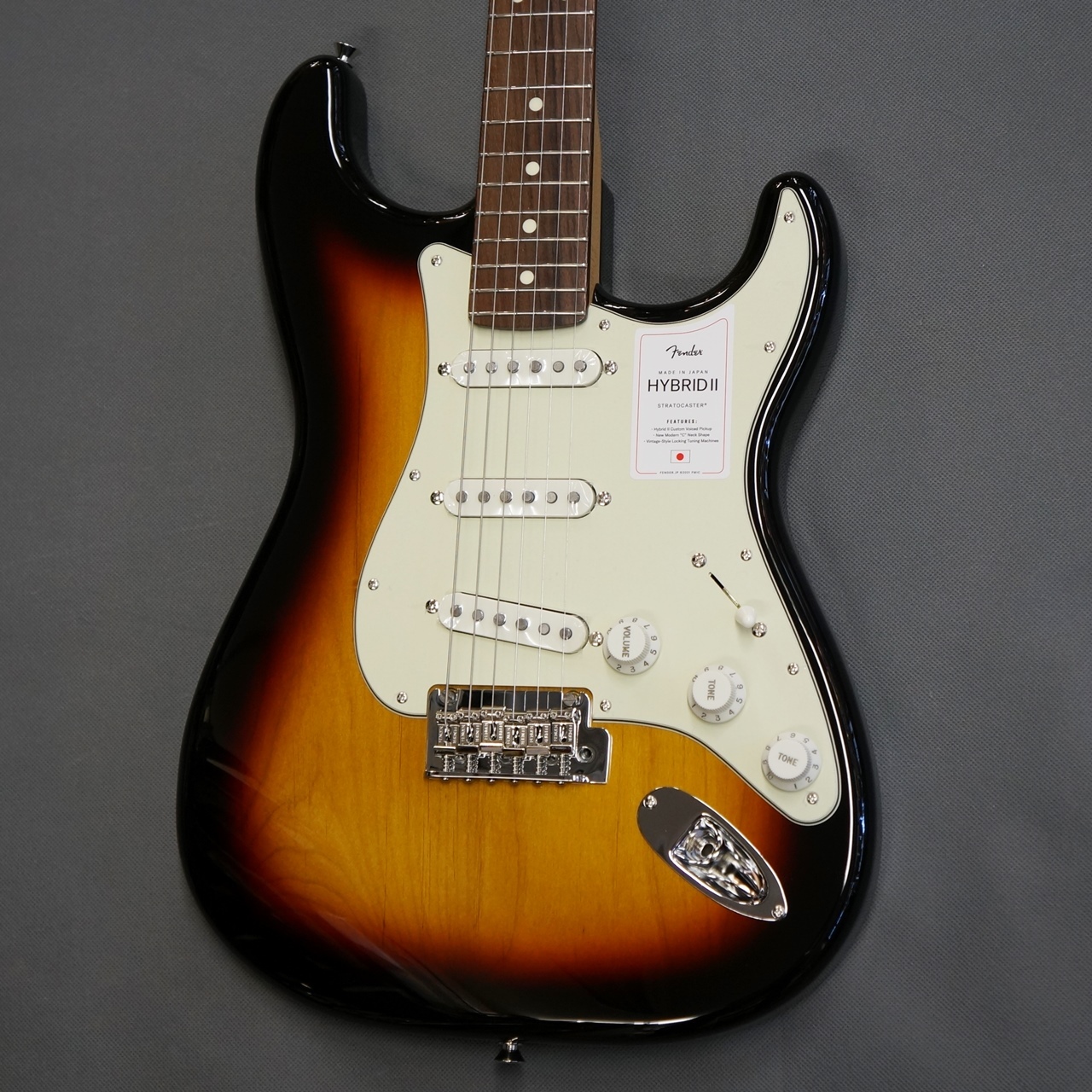 Fender Made In Japan HybridII Stratocaster MN ３CS 3-Color