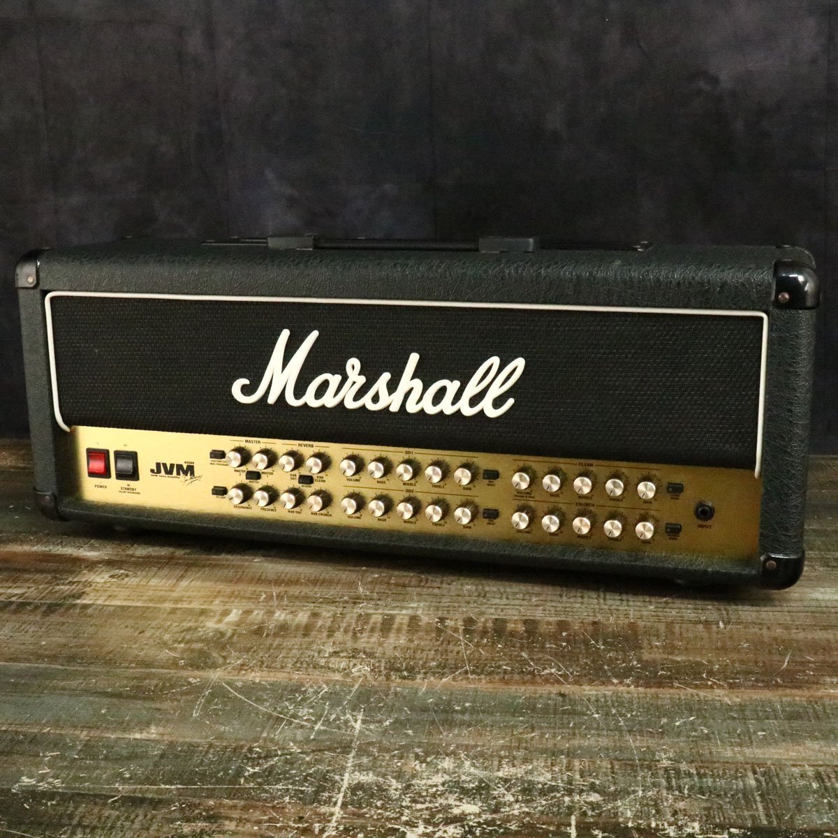 Marshall JVM410H ヘッドアンプ 中古 動作確認済 フットペダル・ハード
