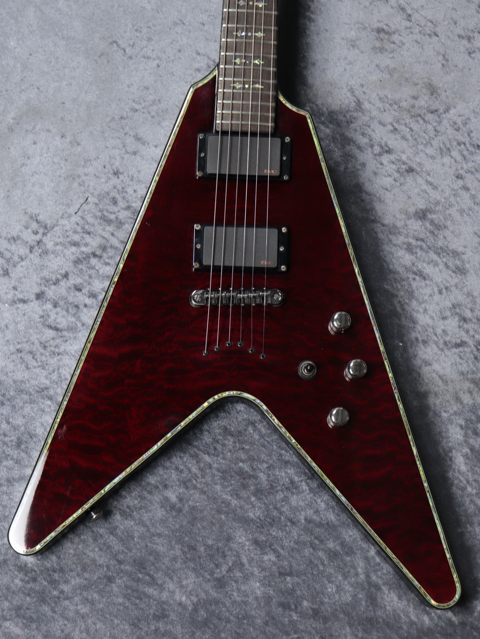 シェクター コリーナV AD-V-1-CL フライングV エレキギター