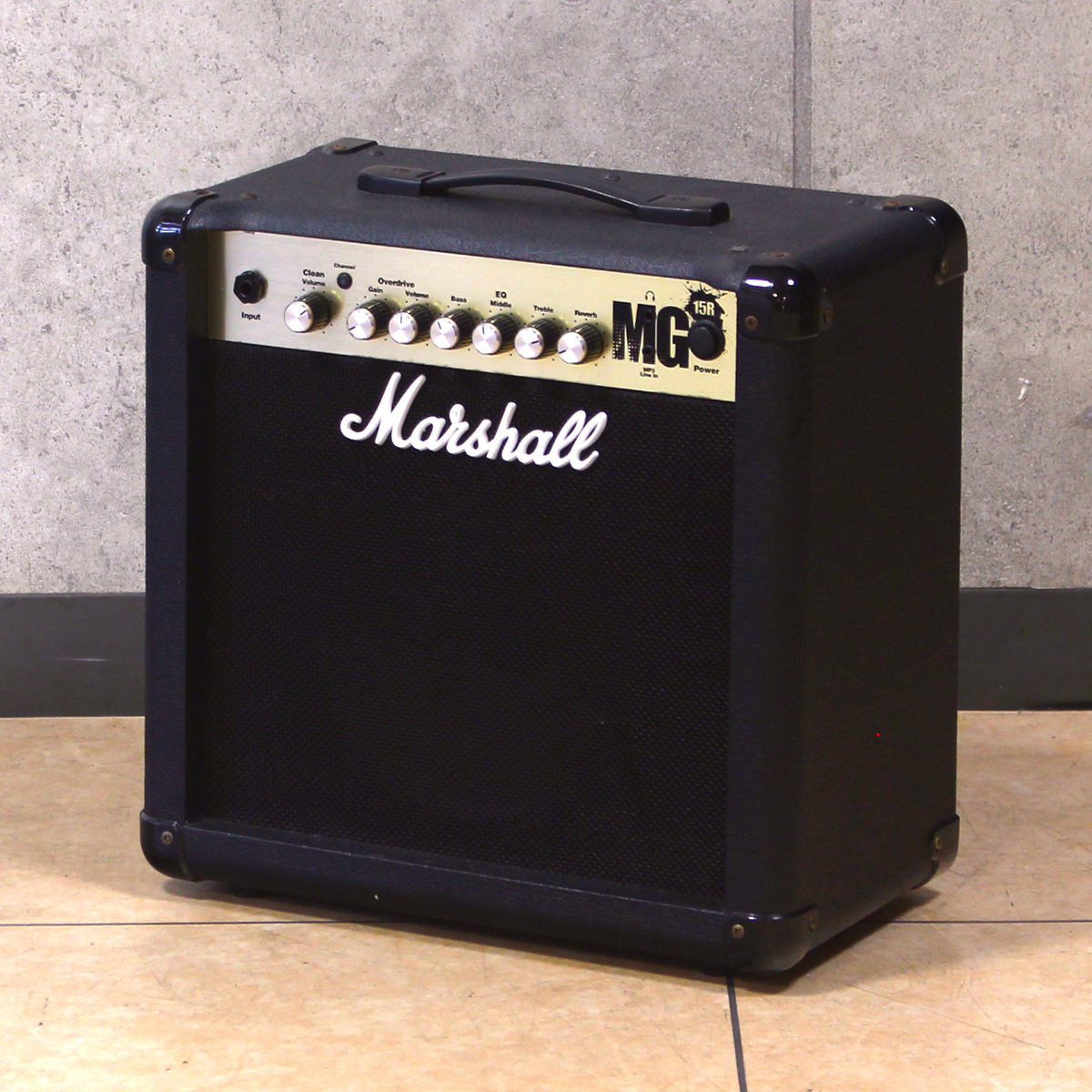 楽器Marshall マーシャル ギターアンプ MG15R - ギターアンプ