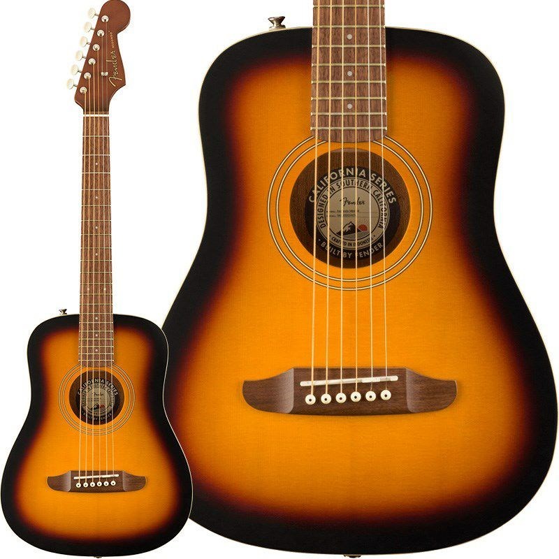 Fender Acoustics Redondo Mini (Sunburst) 【数量限定チョイ傷超特価】（新品特価）【楽器検索デジマート】