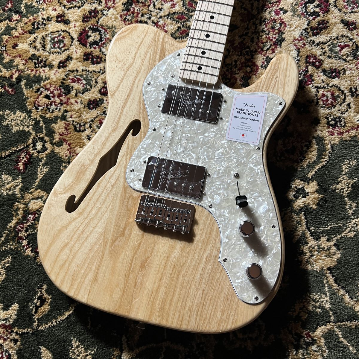 Fender Made in Japan Traditional 70s Telecaster Thinline Maple