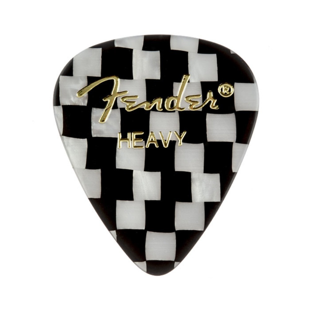 Fender 351 Shape Premium Picks Heavy Checker ギターピック 12枚入り （新品/送料無料）【楽器検索デジマート】