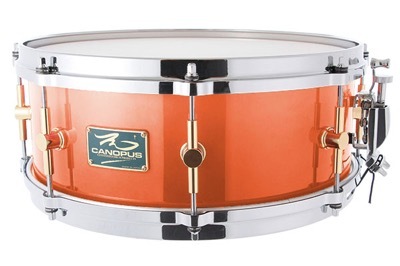canopus The Maple 5.5x14 Snare Drum Orange Fade LQ（新品/送料無料