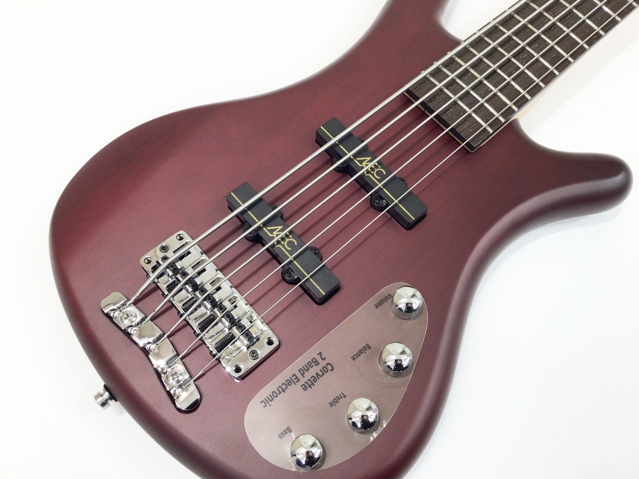 Warwick ROCKBASS Corvette Basic 5st/Burgundy Red Transparent（新品