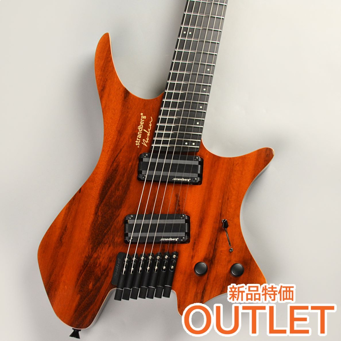 strandberg Boden J7 Standard Tigerwood EB/RN NAT（新品特価/送料