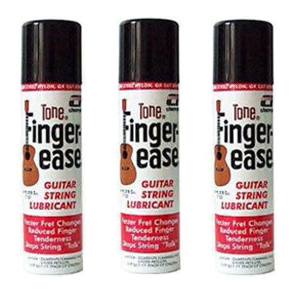 TONE FINGER EASE 3本セット フィンガーイーズ 弦専用潤滑スプレー