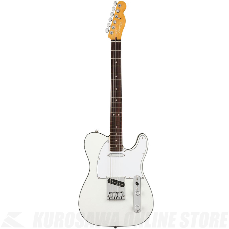 Fender American Ultra Telecaster, Rosewood, Arctic Pearl