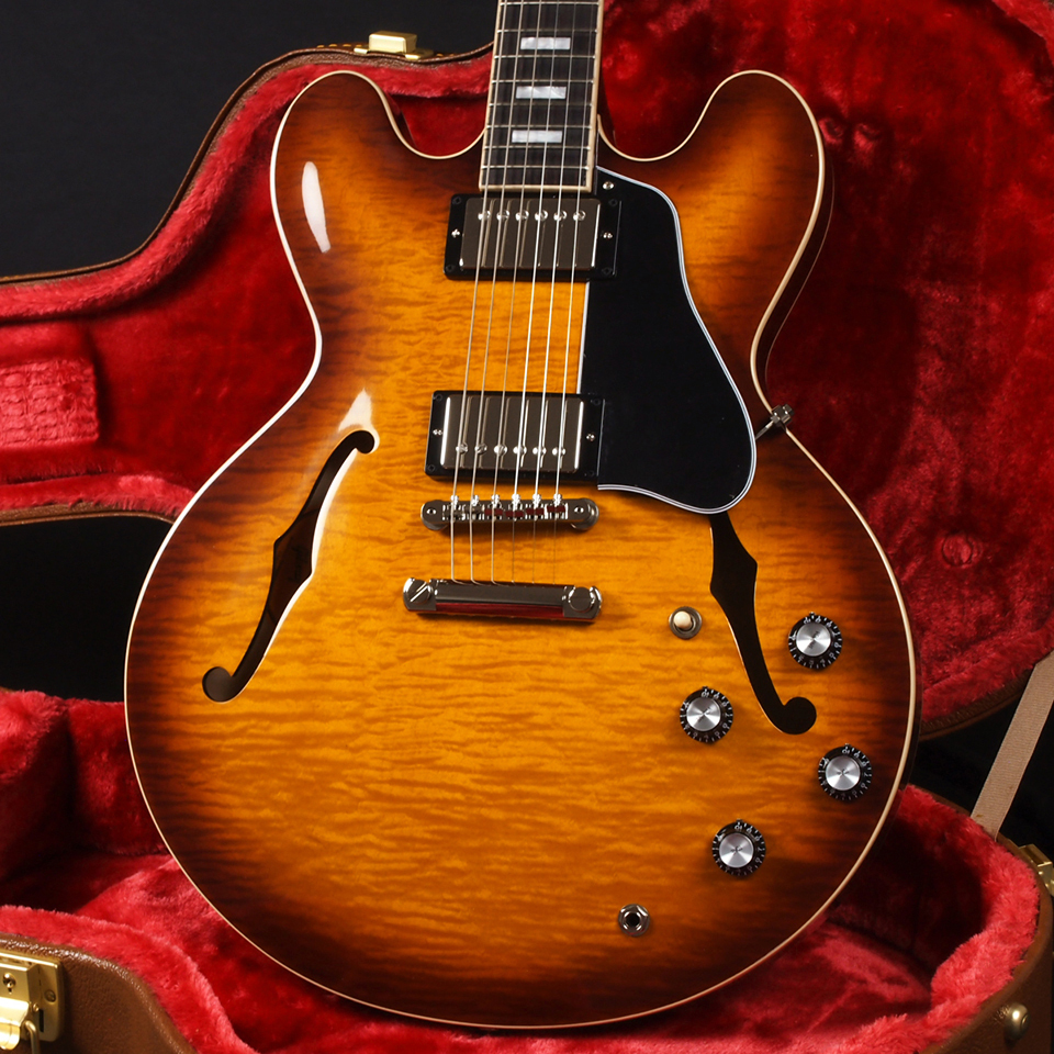 Gibson ES-335 Figured Iced Tea【3.52kg】（新品/送料無料）【楽器検索デジマート】