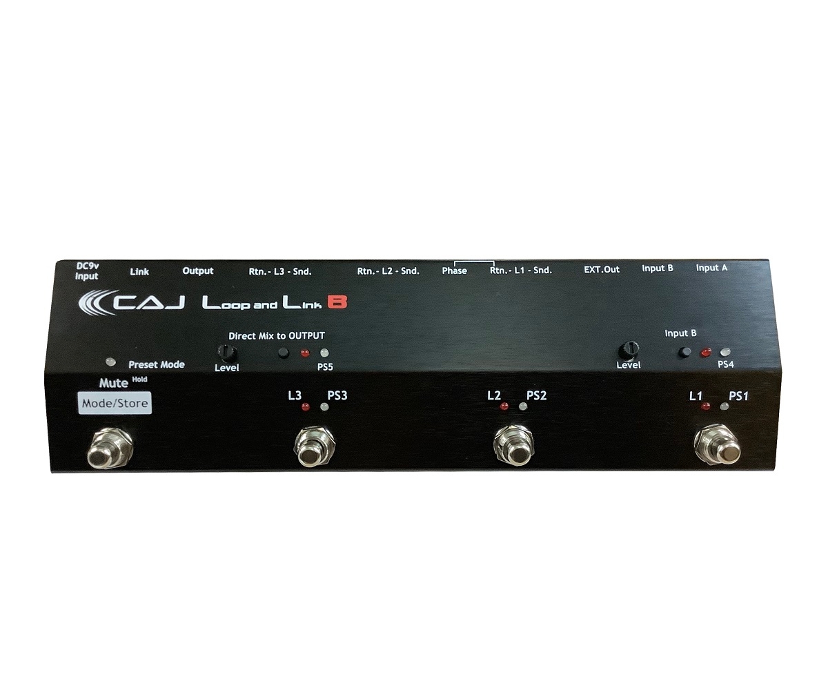 Custom Audio Japan(CAJ) Loop and Link B《ベース用スイッチャー