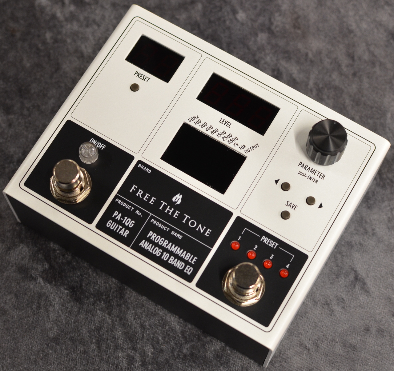 Free The Tone PROGRAMMABLE ANALOG 10 BAND EQ PA-1QG（新品/送料無料