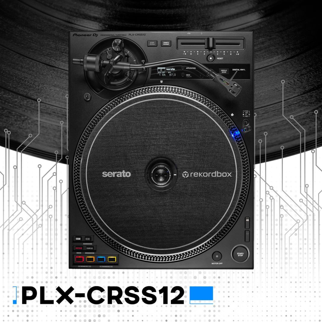 Pioneer PLX-CRSS12 ハイブリットターンテーブル [Serato DJ Pro