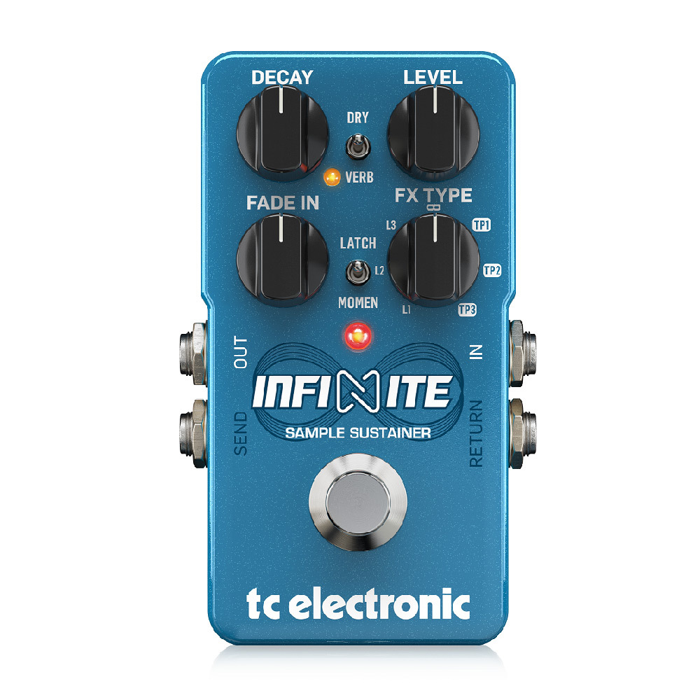 tc electronic INFINITE SAMPLE SUSTAINER ギターエフェクター（新品