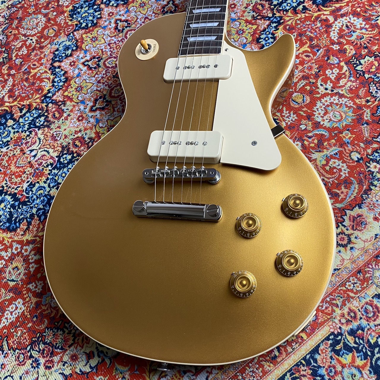 Gibson Les Paul Standard '50s P90 Gold Top 【現物画像】【次回入荷