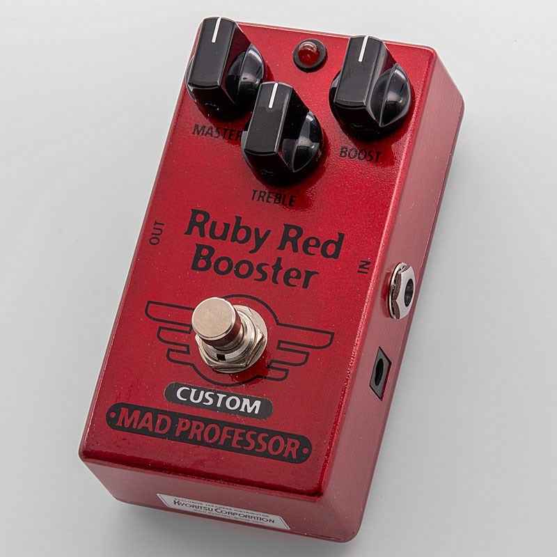 MAD PROFESSOR Ruby Red Booster Nashville Hot Mids Solo Boost MOD