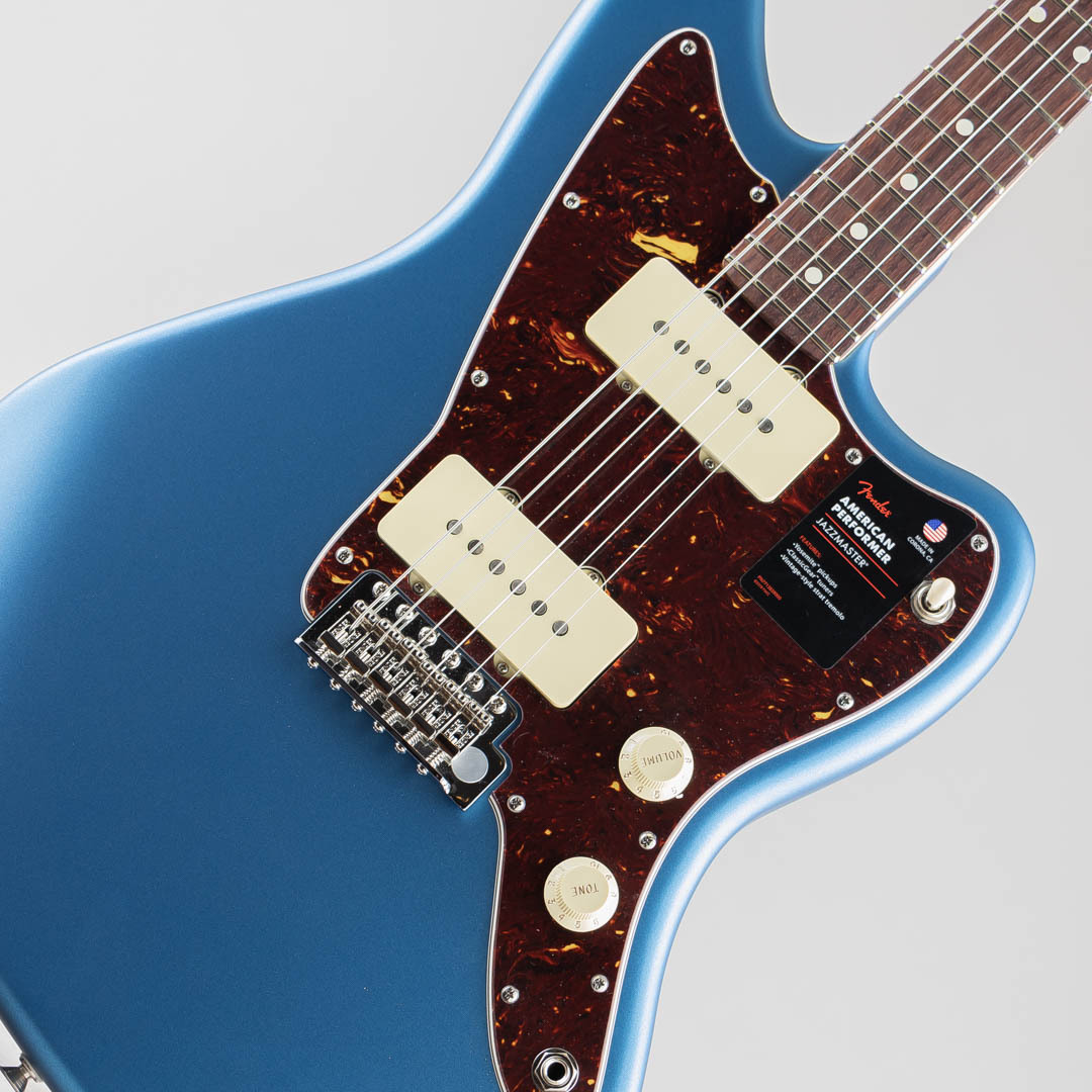Fender American Performer Jazzmaster/Satin Lake Placid Blue/R