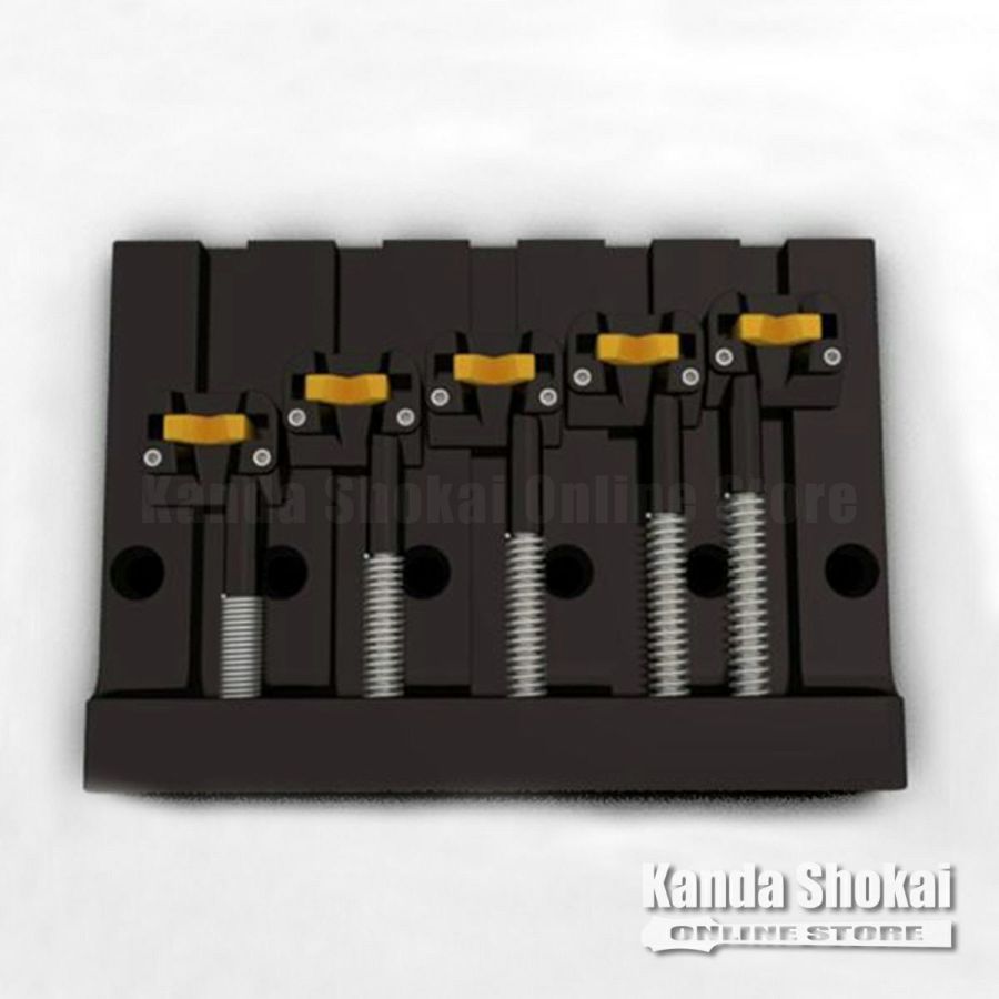 HIPSHOT Bass Bridge 5 String KickAss, Black（新品/送料無料）【楽器