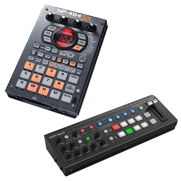 Roland SP-404SX + V-1HD PLUS 動画配信セット サンプラー（新品/送料