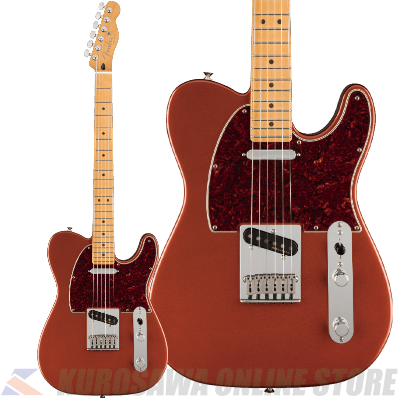 Fender Player Plus Telecaster Maple Aged Candy Apple Red【ケーブル