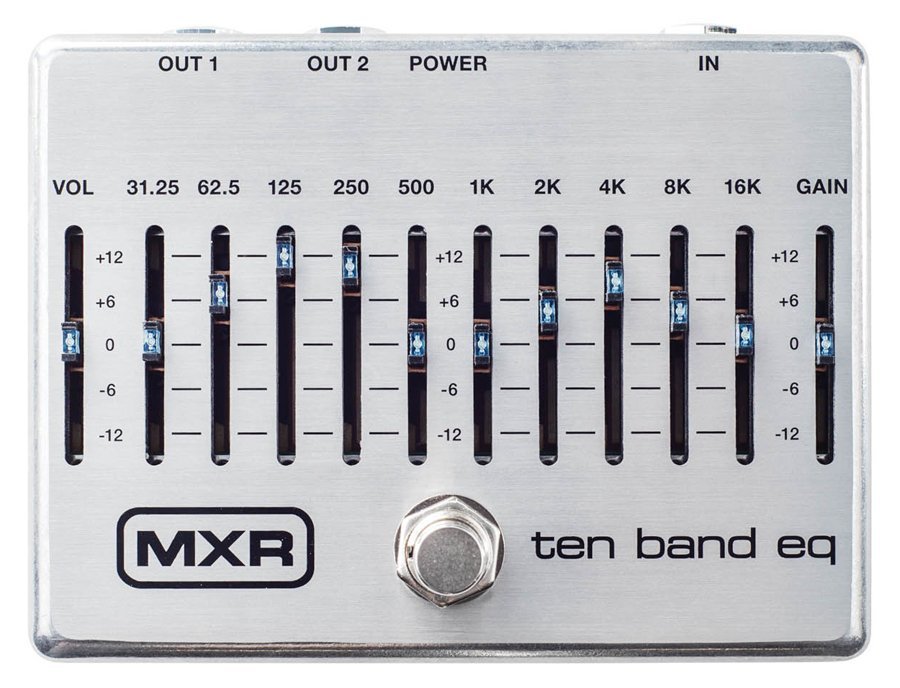 MXR M108 TEN BAND EQ グラフィックイコライザー-