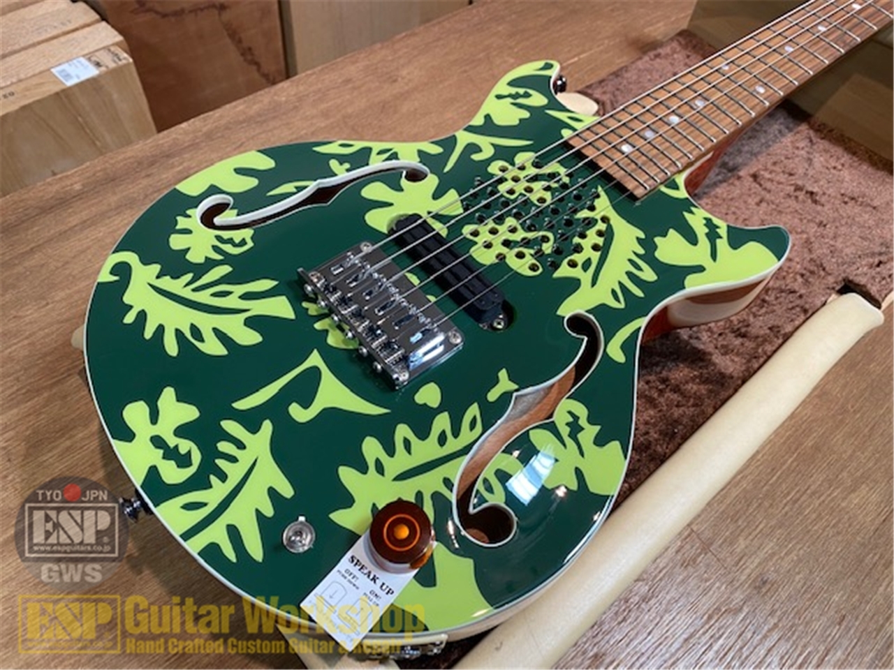 Woodstics Guitars WS-MINI ALOHA【DEEP GREEN & GREEN ALOHA】（新品 ...