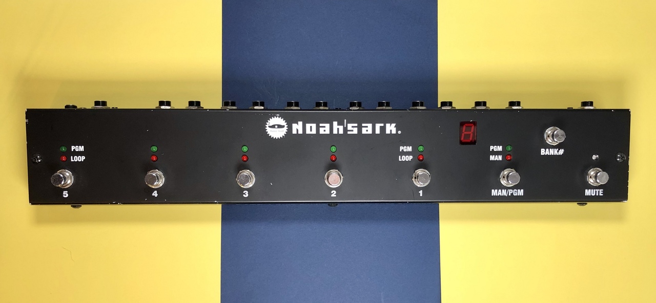 Noah'sark PTBS-1 Programmable True Bypass Switcher（中古）【楽器