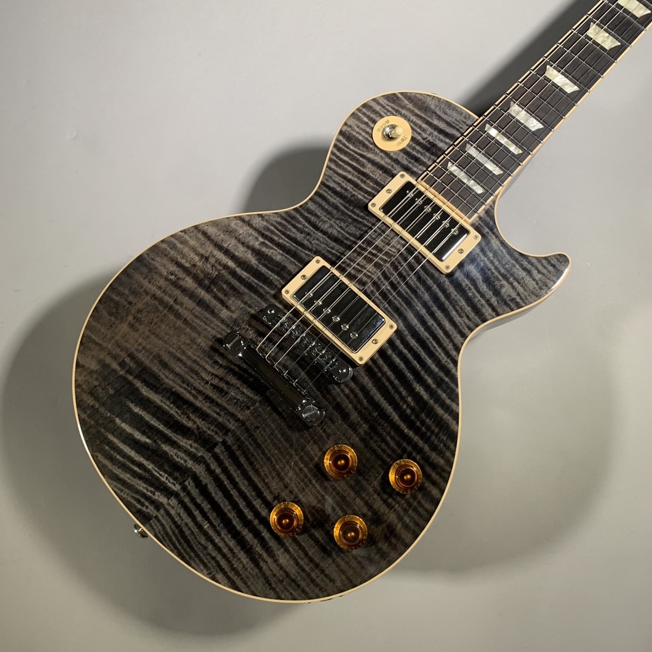 Gibson les paul standard トランスブラック 打痕 - エレキギター