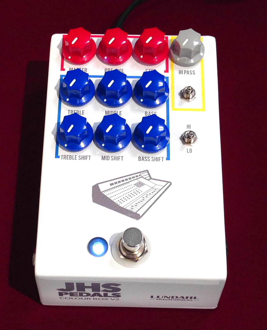 JHS colour box エフェクター プリアンプ neve-