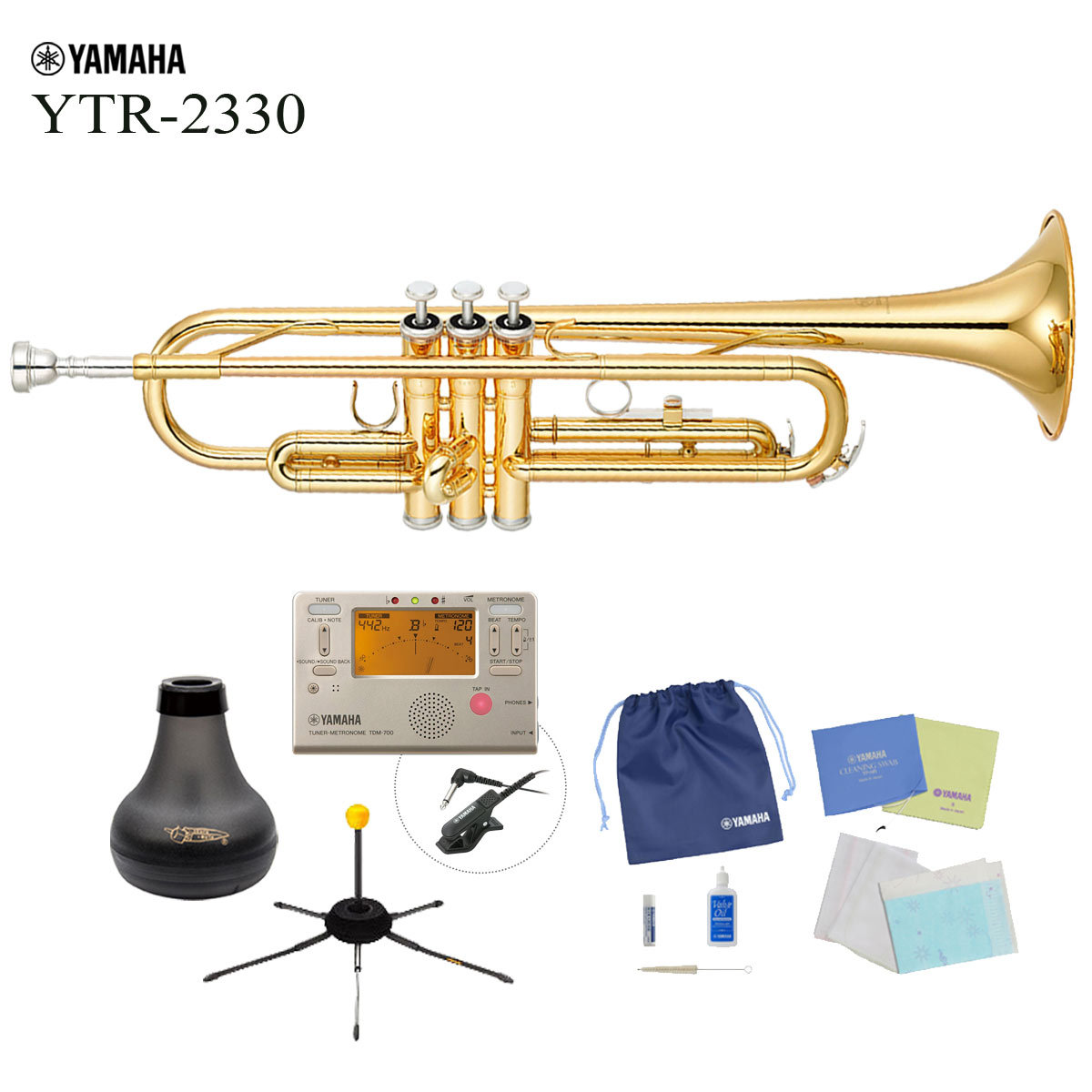 YAMAHA YTR-2330 ヤマハ スタンダード トランペット ラッカー仕上 厳選