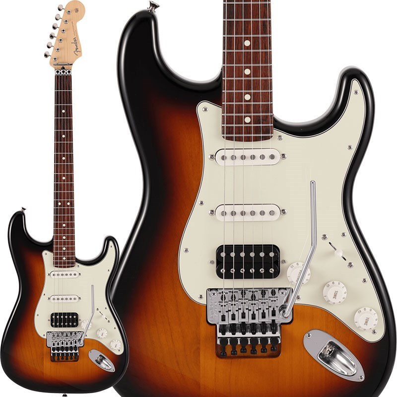 Fender Made in Japan Limited Stratocaster with Floyd Rose (3-Color