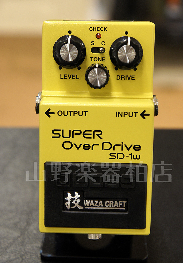 BOSS SD-1W SUPER Overdrive waza 技 craft（新品）【楽器検索デジマート】