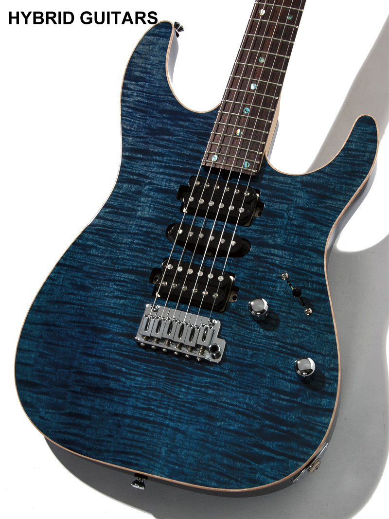 T's Guitars DST-Pro 24 Flame Top Arctic Blue 2020（中古）【楽器