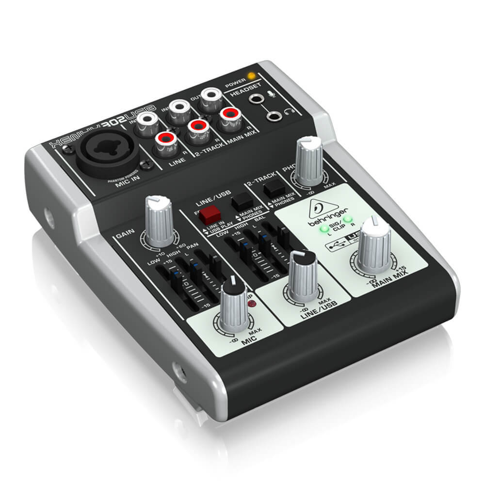 BEHRINGER 302USB XENYX【SPECIAL SUMMER SALE開催中 ~7/31まで