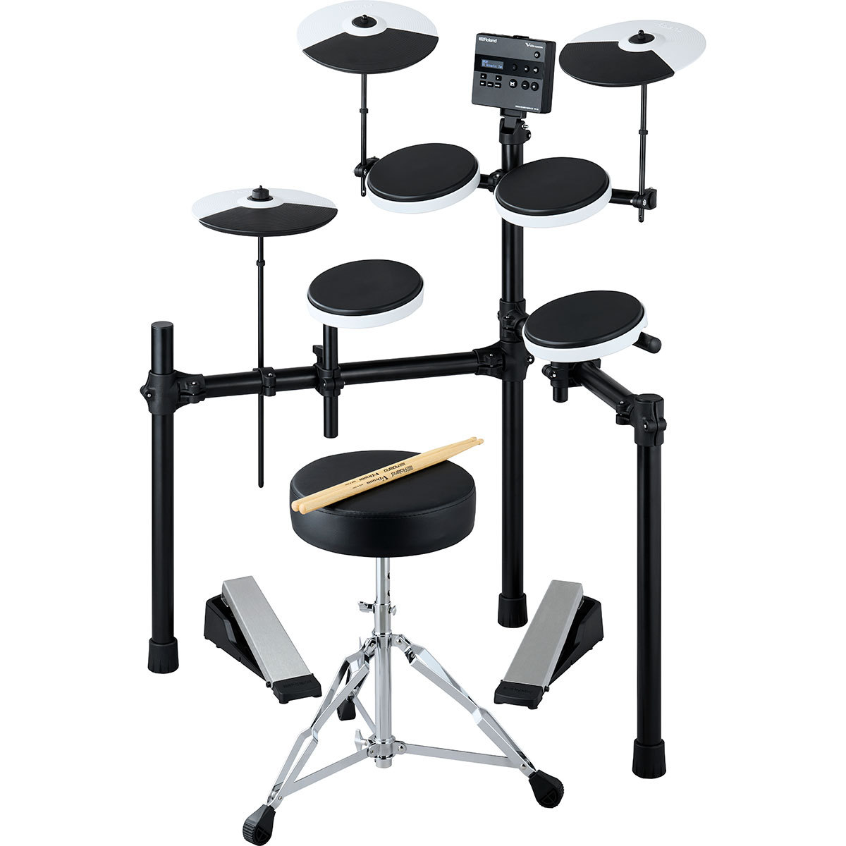 専門店の安心の1ヶ月保証付 【新製品】Roland/TD-02KV V-Drums 電子