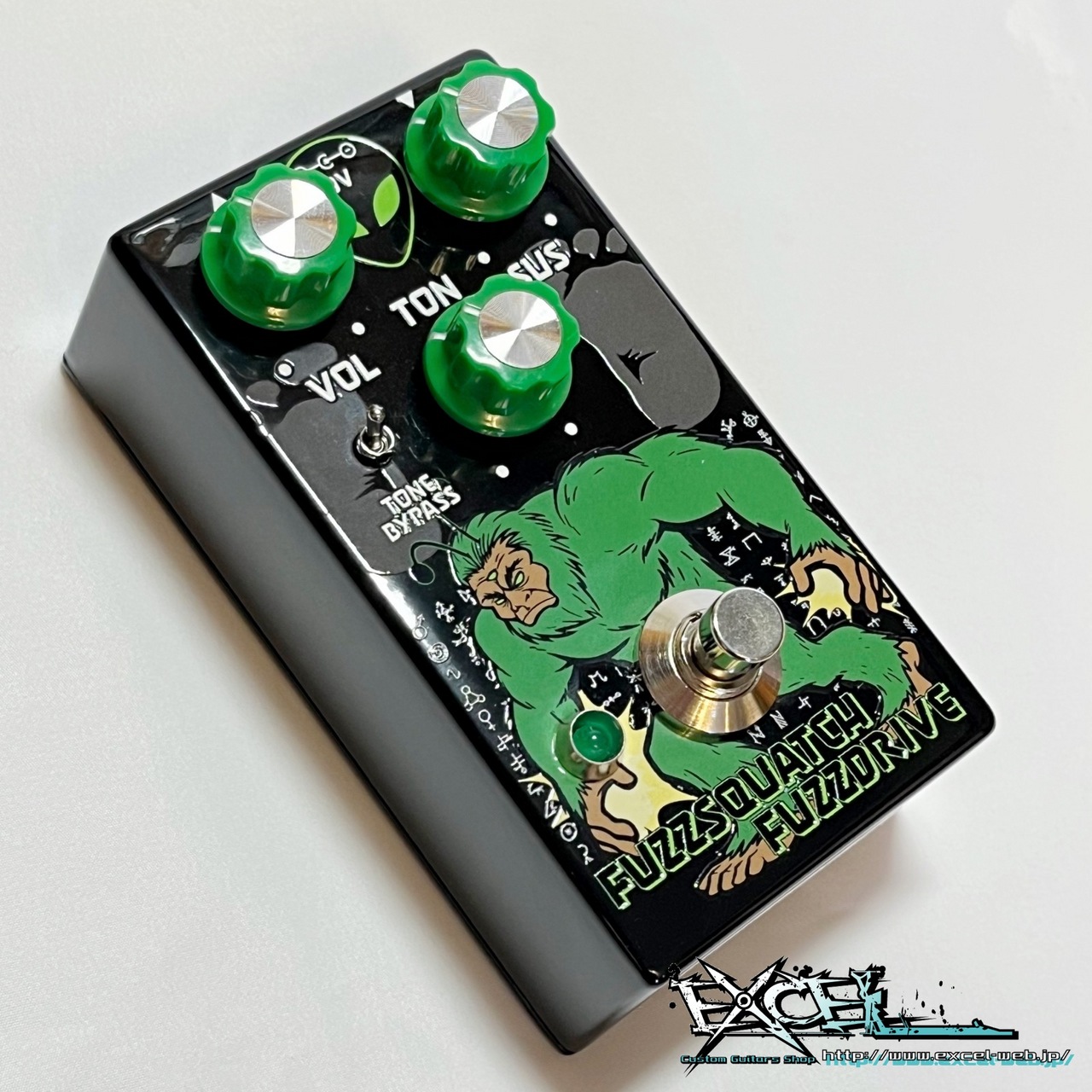 Interstellar Audio Machines Fuzzsquatch Fuzzdrive(Big Muff系ファズ