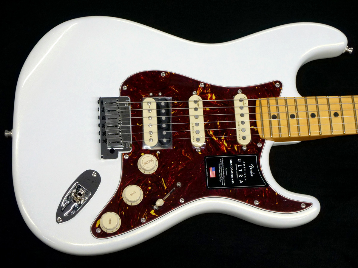 Fender American Ultra Stratocaster HSS 2023 (Arctic Pearl)（新品 ...