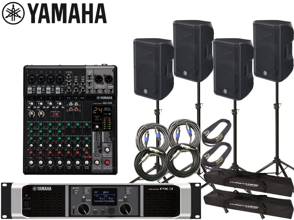 YAMAHA PA 音響システム スピーカー4台 イベントセット