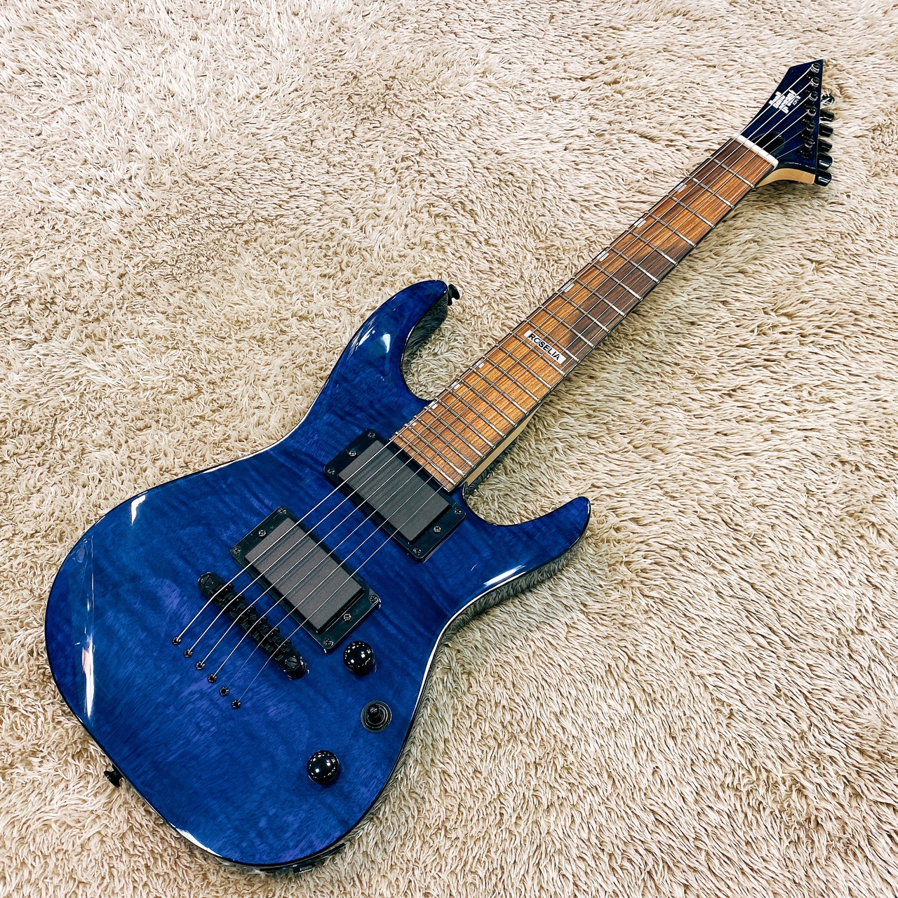 M-II SAYO ESP×バンドリ！ ロゼリア 氷川紗夜モデル エレキギター-