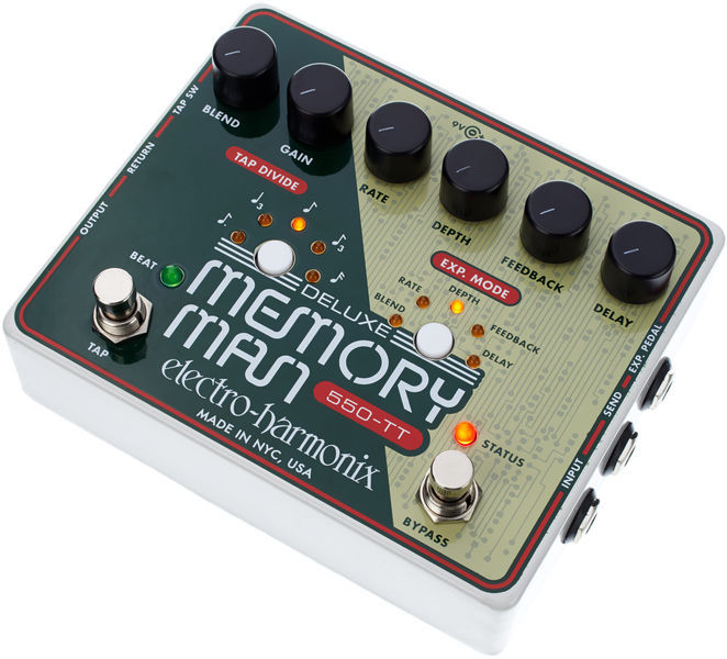 Electro-Harmonix Deluxe Memoryman Tap Tempo 550 （新品/送料無料