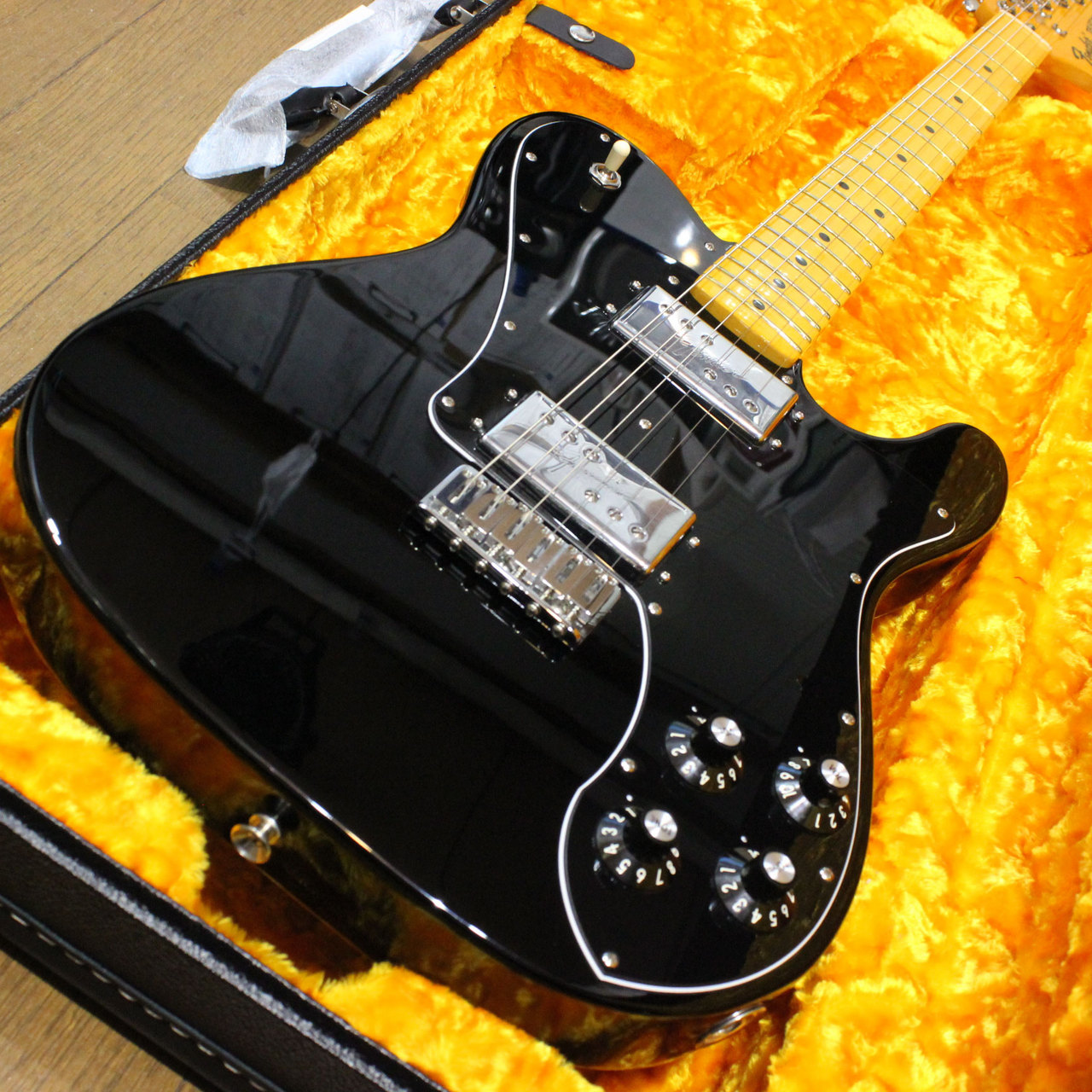 Fender American Vintage II 1975 Telecaster Deluxe MN BLK